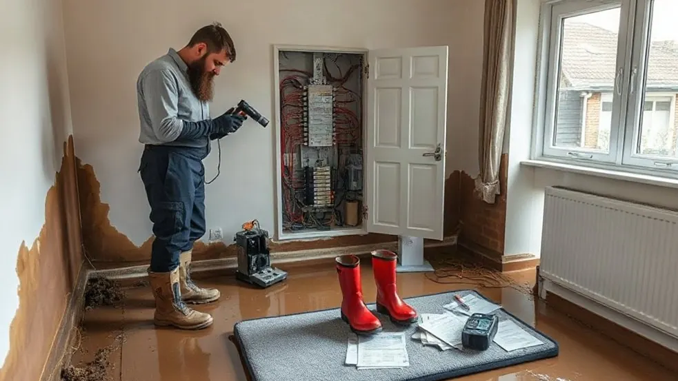 Flood-Damaged Electrics in Bexley