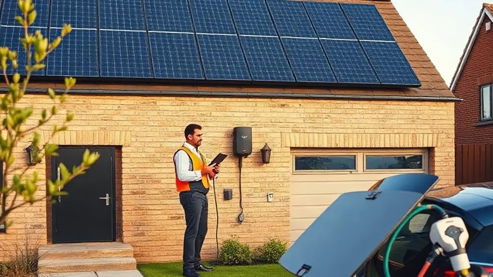 Solar Panels and Battery Storage in Bexley